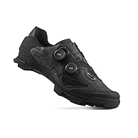 Lake Cycling MX238 Offroad Gravel/MTB Cycling Shoe Full-Grain Leather Upper with Double Boa Fit, Labeled in Euro Sizes