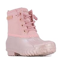 Nautica Kids Boys & Girls Duck Boots Kids Waterproof Rain Snow Boots Insulated Winter Boots (Toddler/Little/Big Kid)