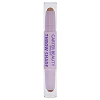 By Marissa Carter Throw Shade Duo Contour Stick- Adds Definition To The Face - Conceals And Corrects The Complexion - Easily Blendable - Cruelty-Free - Light - 0.08 Oz