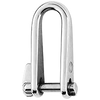 Stainless Steel Key Pin Shackle With Self-Locking Pin