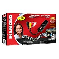 Diamond VC500SE One Touch VHS/Camcorder to Digital File Converter for Both Windows and Mac OS (Supports Mac OS Ventura)
