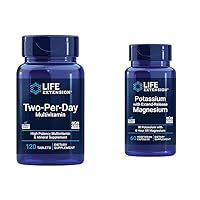 Two-Per-Day 120 Tablet & Potassium with Extend-Release Magnesium 60 Capsule Bundle