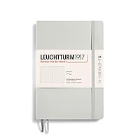 LEUCHTTURM1917 - Natural Colors - Softcover Notebook - 123 Numbered Pages (Dotted Paper, Light Grey)