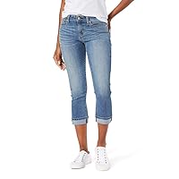 Women's Mid-Rise Slim Fit Capris (Available in Plus Size)