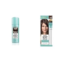 Magic Root Cover Up Gray Concealer Spray & Magic Root Rescue 10 Minute Root Hair Coloring Kit