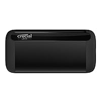 Crucial X8 1TB Portable SSD - Up to 1050MB/s - PC and Mac - USB 3.2 External Solid State Drive - CT1000X8SSD9