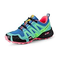 Breathable Hiking Shoes Women | Casual Walking Waterproof Shoes for Women | Comfortable & Light-Weight & Non-Slip | Women's Camping Shoes Walking Trekking Camping Tennis Sport Sneakers