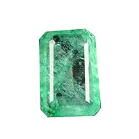 Perfect Emerald Cut / 3.05 Ct Natural Green Emerald Collectible/Egl Certified Loose Gemstone AO-847