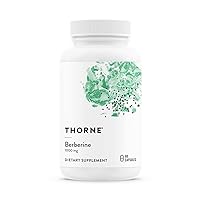 Thorne Berberine 1000 mg per Serving - Botanical Supplement - Support Heart Health, Immune System, Healthy GI, Cholesterol - Gluten-Free, Dairy-Free - 60 Capsules - 30 Servings