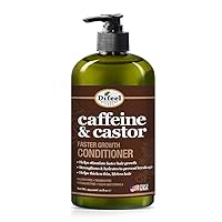 Difeel Caffeine & Castor Faster Growth Conditioner 12 oz.