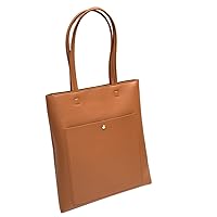Handbags for Women Bag Large Capacity Shoulder Bag Tote Bag Shopper Bags PU Leather Messenger Bag Solid Color (Auburn)