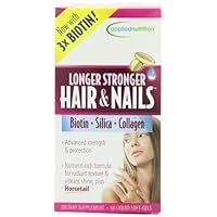 Longer, Stronger Hair and Nails 60-Count (Pack of 3)
