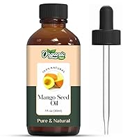 Mango Seed (Mangifera Indica) Oil | Pure & Natural Carrier Oil for Skincare, Hair Care & Massage-30ml/1.01fl oz