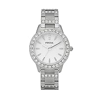 Women's Jesse Stainless Steel Crystal-Accented Dress Quartz Watch