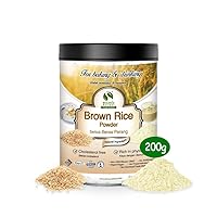 Bionutricia 100% Whole Grain Brown Rice Vegan Powder 200g | Rich in Nutrient with No Bad Cholesterol , Good for Health
