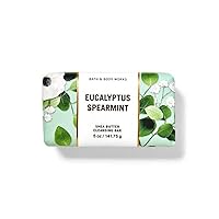 Bath and Body Works Eucalyptus Spearmint Shea Butter (5 oz / 141 g) Cleansing Bar