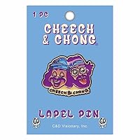 Cheech & Chong Icons Metal Lapel Pin