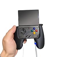 Game Controller Handle for Miyoo Mini Plus Handheld Arcade Game Console - Black