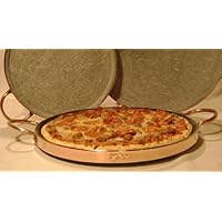 Stone Pizza Tray with Handles