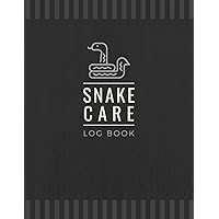Snake Care Log Book: Document & Track Feeding, Shedding, Temperature, Humidity Readings & Other Important Information | Pet Reptile Husbandry Record Book for Serpent Owners & Enthusiasts
