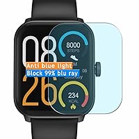 Vaxson 3-Pack Anti Blue Light Screen Protector, compatible with Letsfit G25 smartwatch Smart Watch TPU Film Protectors Sticker [ Not Tempered Glass ]