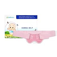 Skin Friendly Umbilical Hernia Belt for Baby, Adjustable Baby Belly Button Band, Baby Belly Band - Elastic Breathable Design