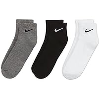 NIKE EVERYDAY CUSHIONED 25-27cm (L) Training Ankle Socks 3 Pairs SX7667 964 Multicolor