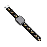 Banana Octopus Silicone Strap Sports Watch Bands Soft Watch Replacement Strap for Women Men
