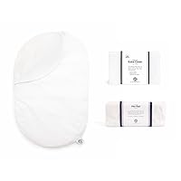 Topponcino Bundle (Organic White) | Organic Topponcino, Organic Extra Cover, and Pee Pads