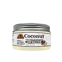 coconut anti frizz detangling hair smoothie 7.25 ounce, Beige, 7.25 Ounce