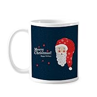Merry Christmas Santa Claus Mug Pottery Ceramic Coffee Porcelain Cup Tableware