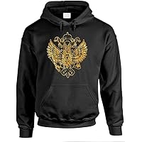 84 Unisex Cool Design on Front With attractive Logo's with hooded Sweatshirt
