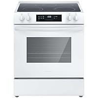 Frigidaire FCFE3062A 30 Inch Wide 5.3 Cu. Ft. Electric Range with EvenTemp Cooktop Elements - White