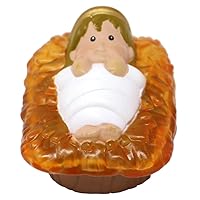 Fisher-Price Replacement Baby Jesus in The Manger Figure Little People Christmas Nativity Playset - W2869