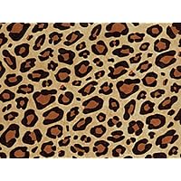 Leopard on Kraft Animal Print Gift 15x20