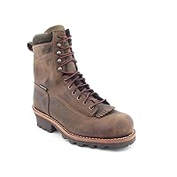 Carolina Boots: Men's 8 Inch Waterproof Logger Boots CA7022