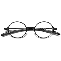 Reading Glasses Round Men Women Flexible Bendable Eyeglasses Readers