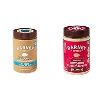 Barney Butter Almond Butter and Powdered Almond Butter Bundle (16 oz Jar + 8 oz Jar)