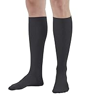 Ames Walker AW Style 166 Men's Travel 15-20mmHg Knee High Socks Khaki Large