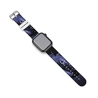 Owl and Moon Silicone Strap Sports Watch Bands Soft Watch Replacement Strap for Women Men