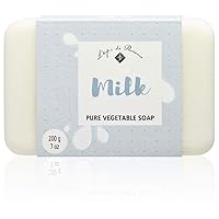 Milk - Pure Vegetable Soap with Shea Butter - 200 Gram