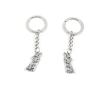 10 Pieces Keyring Keychain Keytag Key Ring Chain Tag Door Car Wholesale Jewelry Making Charms W6CM7 Lover