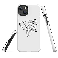Elephant Phone case, Cute Elephant, Floral Elephant Gifts for Elephant Lover, Elephant Tough iPhone Case - iPhone 14 Plus