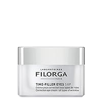 Filorga Time-Filler Eyes Daily Anti Aging and Wrinkle Reducing Eye Cream With Hyaluronic Acid to Minimize Wrinkles and Dark Circles, Lift Eyelids, and Enhance Lashes