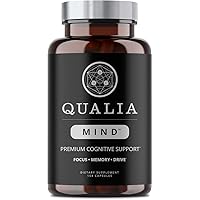 NEUROHACKER COLLECTIVE Bundle Qualia Mind & Qualia NAD+ Top Brain Supplement Capsule for Memory, Focus, and Concentration, Can Boost NAD+ Levels up to 50%