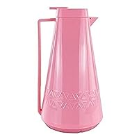 Stainless Steel Thermos Kettle Students Creative Outdoor Large Capacity Hotel Coffee Pot Cold Kettle (Color : White) (Color : Pink)