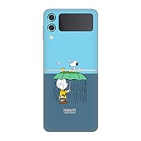 Head Case Designs Officially Licensed Peanuts Charlie, Snoopy & Woodstock Character Mix Vinyl Sticker Skin Decal Cover Compatible with Samsung Galaxy Z Flip3 5G