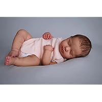 20 inch Reborn Baby Dolls Girl Cute Realistic Baby Doll Full Body Silicone Sleeping Lifelike Newborn Babies Toddler Girl Gifts for Age 6~8 Year Old