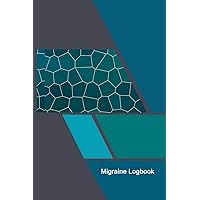 Migraine Logbook: Professional Detailed Log Book for all your Migraines and Severe Headaches - Tracking headache triggers, symptoms and pain relief options.