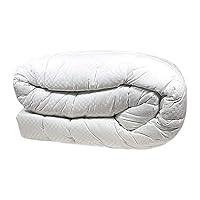 Nikken 1 Thicker King/California King White Comforter 1266 - Deeper Sleep, Less Pain, More Flexibility, Temperature Regulating, Hypoallergenic, Hotel Quality Duvet Insert, Weighted Blanket Throw Quilt